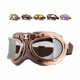 thumbnail image 1 of wonima02 Motorcycle Googles,Vintage Pilot Style Motorcycle Riding Goggles,UV Protection Motorcycle Goggles Over Glasses, 1 of 1