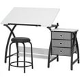 thumbnail image 5 of Studio Designs Comet Center Plus Drawing Table with Padded Stool 2 Piece Set (36" Wide Adjustable Top), 5 of 20