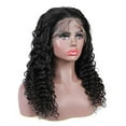 thumbnail image 3 of SUCS Lace Front Human Hair Wigs Deep Wave Pre Plucked 150% Density Remy Deep Curly, 3 of 5