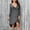 Bright Silk, variant on mtvxesu Women Dresses for Summer, Women's Fashion Casual Sexy V-neck Slim Bright Silk Long Sleeve Swallowtail Dress Wedding Guest Dresses