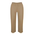 thumbnail image 2 of Vedolay Work&nbsp;Pants&nbsp;For&nbsp;Women Women's Cotton Casual Loose Fit High Waisted Casual Pants,Khaki XXL, 2 of 4