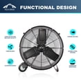 thumbnail image 2 of Ventilador de piso de alta velocidad Tech Drive, 2 of 5