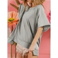 thumbnail image 6 of T Shirts for Women Summer Women's Tops Short Sleeve tshirts Casual Basic Tee, 6 of 6