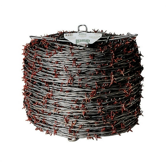 Red Brand 1320 ft. L 12.5 Ga. 2-point Galvanized Steel Barbed Wire
