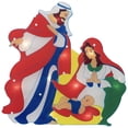 thumbnail image 3 of Northlight 17.75" Lighted Holy Family Nativity Scene Christmas Window Silhouette, 3 of 8