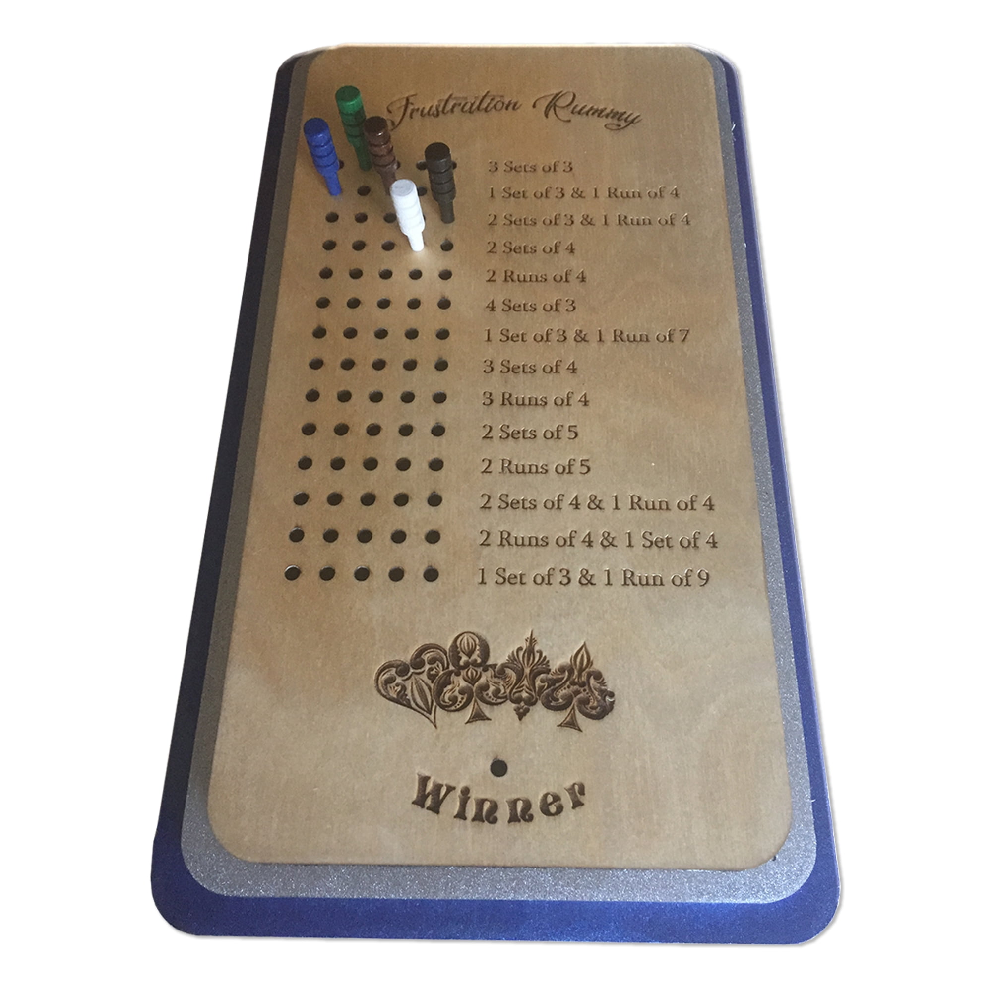 Frustration Rummy Card Game Scorecard - Walmart.com