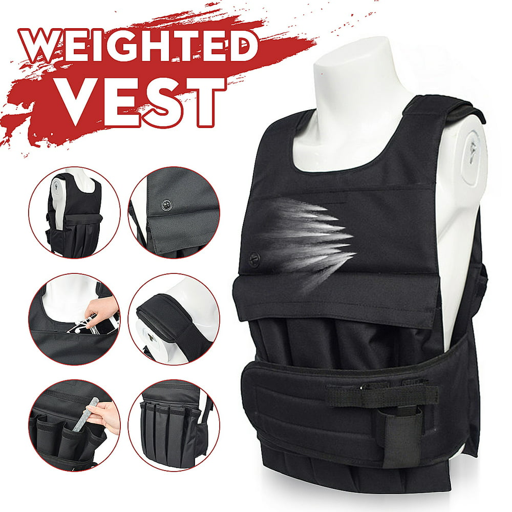 Weighted Vest Elite Weight Vest Adjustable Training Plate Carrier Sport