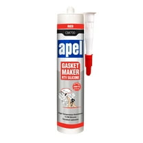 MITREAPEL, Gasket Maker Silicone, Red High-Temp Industrial Sealant, 10.2 oz