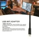 thumbnail image 3 of Adaptador De Red Inalámbrico, Amplia Compatibilidad, Antena Integrada, Adaptador USB WiFi Eficiente Para Escritorio, 3 of 7