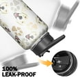 thumbnail image 6 of Paw Print Design Stainless Steel Water Bottle - Double Walled Copper Layer Technology with 360° Leakproof Seal for Sports & Outdoor use。, 6 of 6
