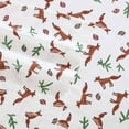 thumbnail image 3 of Eddie Bauer Fox Trail Orange Cotton Flannel 4 Piece Sheet Set, Queen, 3 of 6
