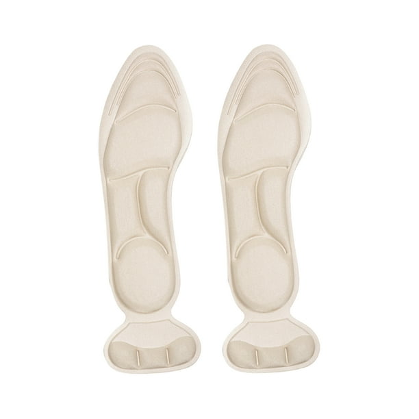 Plantillas acolchadas Qarigey para zapatos de tacón color Beige
