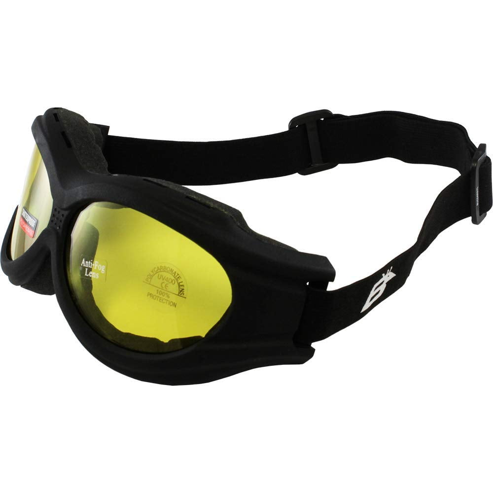 Birdz Eyewear - The Buzzard - Motorcycle Goggle Fits Over Glasses ...