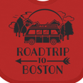thumbnail image 4 of Inktastic Road Trip to Boston Boys or Girls Baby Bib, 4 of 4