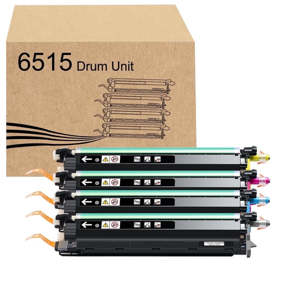 6510 6515 Drum Unit 108R01417 108R01418 108R01419 108R01420 Replacement for Xerox workcentre 6515 Phaser 6510 Printer(4 Pack)