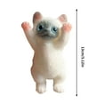 thumbnail image 3 of RXIRUCGD Squish Cats Stress Relief Toy Taba Shocked Fidget Doll Soft For Pet Lovers Home Office Decor Relaxation Gift To Students, 3 of 5