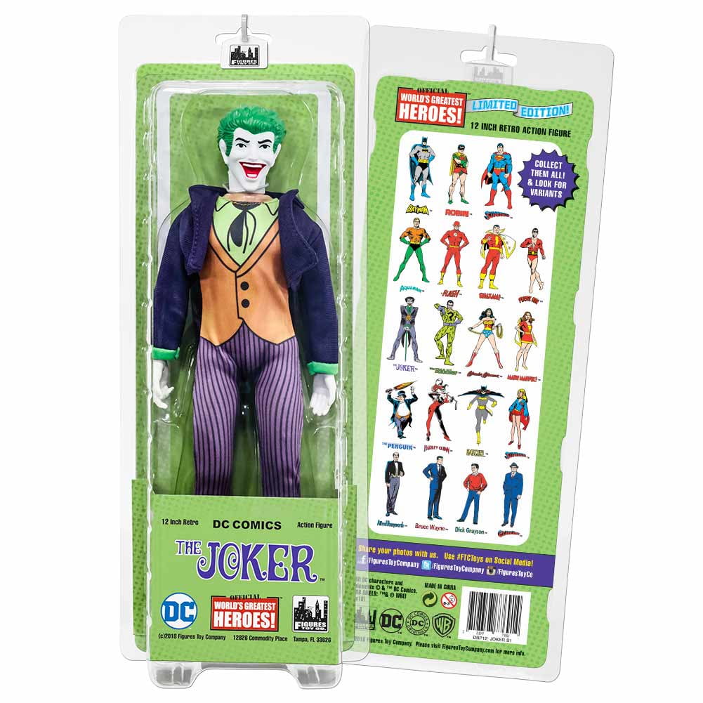 The Joker 12 Inch Retro DC Comics Action Figures Series