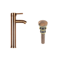 thumbnail image 1 of Mezcladora Monomando Lavabo CNX MZM4114 color cobre Con contra canasta pop-up, 1 of 9