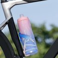thumbnail image 4 of Leakproof Cycling Hydrations Bottle Cold Retention Oversized Opening Easy Cleaning Standard Fit Most Bike Blue pink gradient, 4 of 4