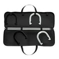 thumbnail image 6 of Horseshoe Set- Full Outdoor Classic Horse Shoe Game Set with Easy to Carry Case, 4 Metal Shoes, 2 Poles for Adults and Kids by Trademark Games, 6 of 6