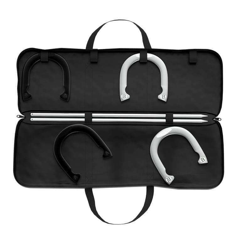Horseshoe Set- Full Outdoor Classic Horse Shoe Game Set with Easy to Carry  Case, 4 Metal, 1 unit - City Market