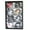 Black, variant on 8 Mini Helmet Display Case Cabinet (Mirror Back)