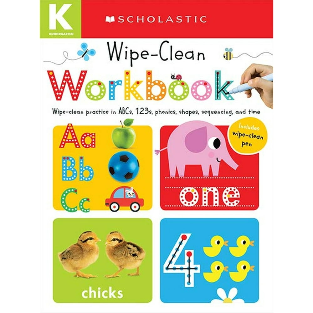 Wipe Clean Workbook Kindergarten (Scholastic Early Learners)