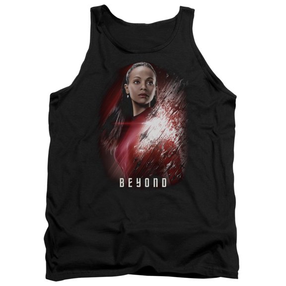 Star Trek Beyond Uhura Poster Adult Tank Top Black