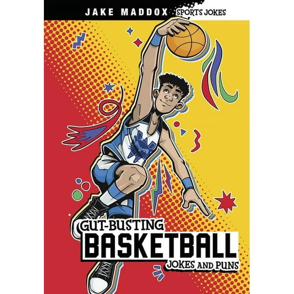 Jake Maddox Sports Jokes Gut-Busting Basketball Jokes and Puns, (Paperback)
