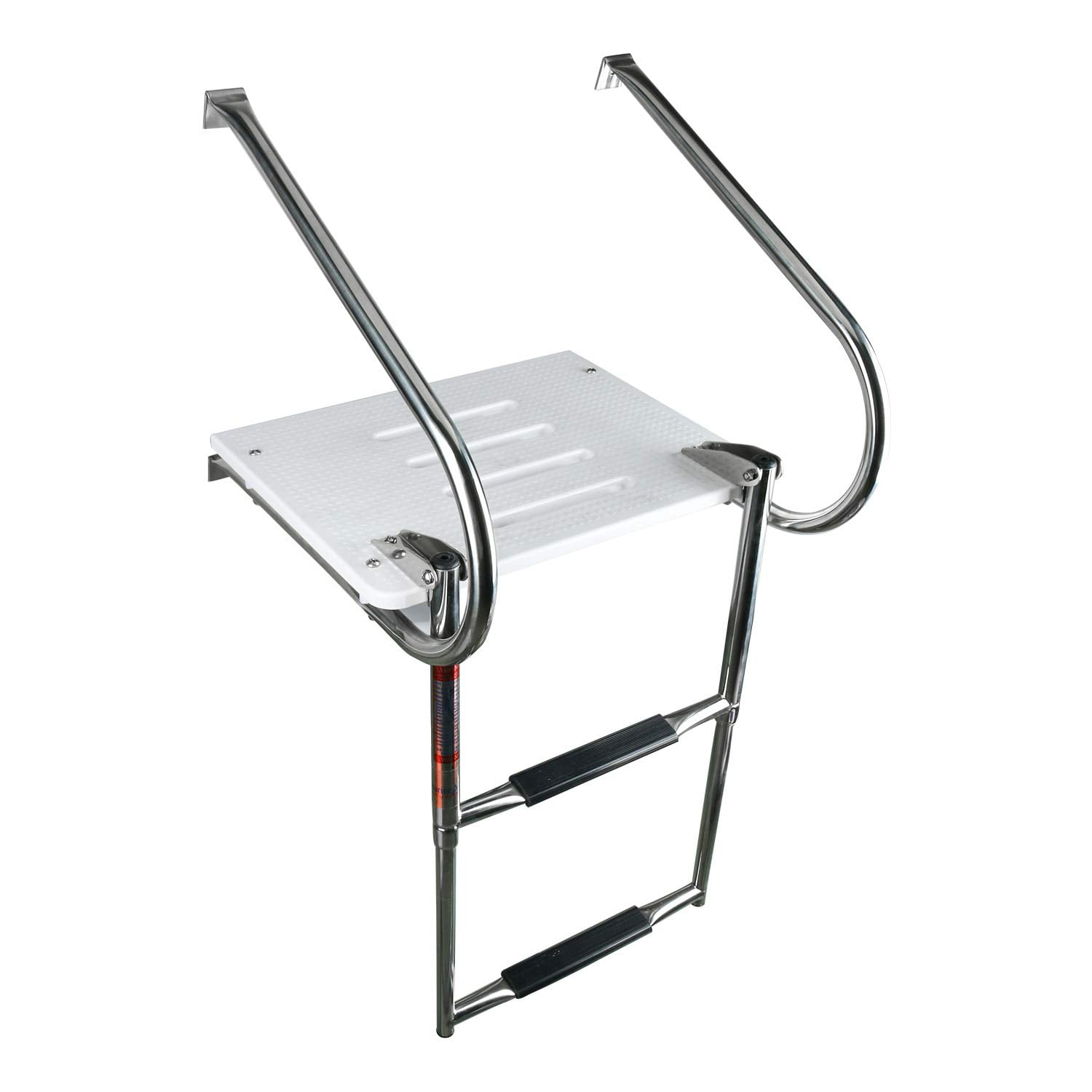 YaeMarine 2 Step Boat Inboard Swim Platform Polyethylene Ladder with Stainless Bracket Walmart YaeMarine 2 Step Boat Inboard Swim Platform Polyethylene Ladder with Stainless Bracket Walmart