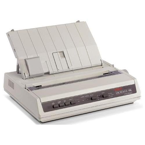 Okidata 9-PIN Dot Matrix Printer Parallel USB 120V ML186