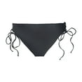 thumbnail image 2 of Tavik Womens Bebe Lace Up Sides Bikini Swim Bottom, Black, Small, 2 of 2