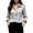 Gray, variant on cocolona Womens Classic Shirts Plaid Color Block Long Sleeve Blouses Collared Button Down Business Work Tops Fall Outfits