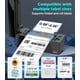 thumbnail image 4 of Impresora térmica de etiquetas de envío Bluetooth ORGBRO Z1-Plus, 4 of 9