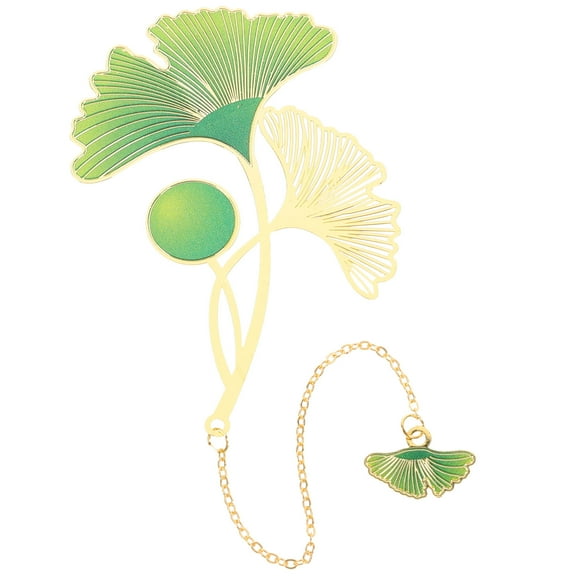 RENACLIPY Vintage Brass Bookmark with Multi-Color Antique Finish, Reading Accessory for Book