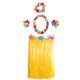 thumbnail image 3 of 5 piezas/juego de faldas de hierba hawaianas de 30/40/60 cm para adultos y niños, faldas de hula, disfraz de baile de algas hawaianas, fiesta en la playa tropical, decoración, 3 of 5
