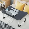 MIARHB Large Bed Tray Foldable Portable Multifunction Laptop Desk Lazy Laptop Table