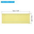 thumbnail image 2 of Unique Bargains Guided Reading Strips Highlight Colored Overlay Bookmark Reading Tracking Ruler with Line, Yellow 8pcs, 2 of 6