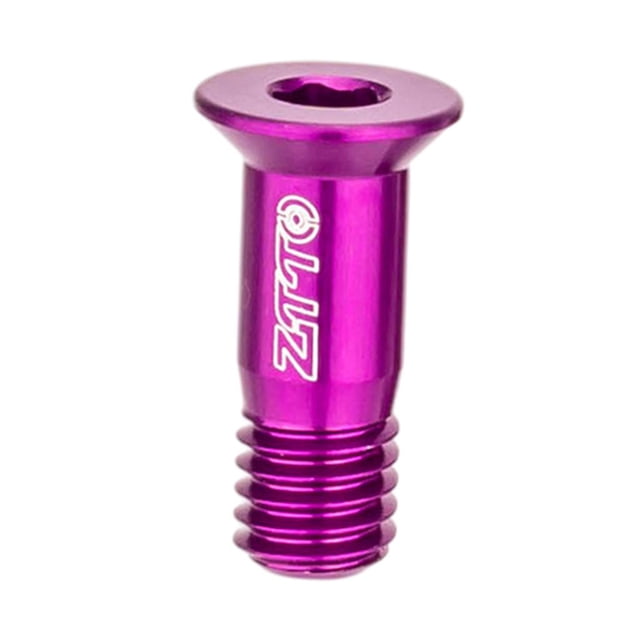 Tornillo M5 de 14,2 mm para desviador trasero, piezas de tornillo de rueda, tornillo guía de rodillo de cambio de bicicleta Púrpura