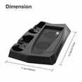 thumbnail image 4 of Methold Controlador PS5 DE/UHD Soporte de carga Ventilador Disipador de calor Conveniente con 3 Enfriador de base de carga USB Enfriador de consola de Electrónica, 4 of 6