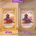 thumbnail image 2 of Republican Rhodesian Ridgeback Making Woof Count Election 2024 Acrylic Plaque with Wood Photo Frame Box Ridgebacks Dog Lover Gifts Light Box - 01002, 2 of 5