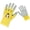 Yellow 5-7 years old, variant on Latex Safety Gloves, Breathable Protective Gloves for Beach Digging, Picking, Gardening, Kindergarten Outdoor Activities