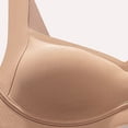 thumbnail image 6 of DondPO Bras for Women Women Wirefree Bras for Women Full Coverage No Underwire Everyday Bras Comfortable Wireless Padded Bras Wireless Bra Seamless Bras Black L, 6 of 8