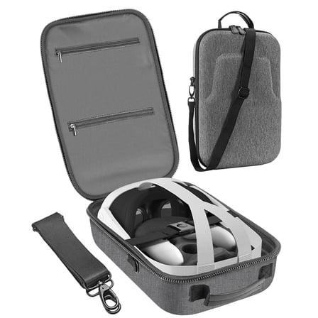 Hard Carrying Case Compatible with Oculus Quest 3 Accessories VR Headset
