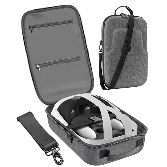 Hard Carrying Case Compatible with Oculus Quest 3 Accessories VR Headset