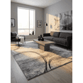 thumbnail image 3 of Tapis Branche Montage Collection Tapis abstrait moderne, 3 of 7