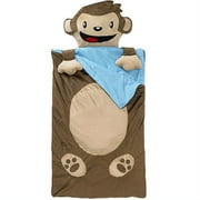 DISCO'D PER VENDOR Plush Monkey Nap Mat/Sleeping Bag