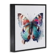 thumbnail image 4 of Stupell Industries Modern Splash Butterfly Animals & Insects Painting Black Framed Art Print Wall Art, 12 x 12, 4 of 10