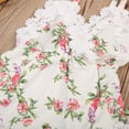 thumbnail image 4 of Franhais Baby Summer Sleeveless Romper Floral Print Patchwork Jumpsuit, 4 of 6