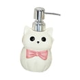 thumbnail image 3 of Dispensador de jabón líquido para baño, a prueba de fugas, 370 ml rosa, 3 of 9